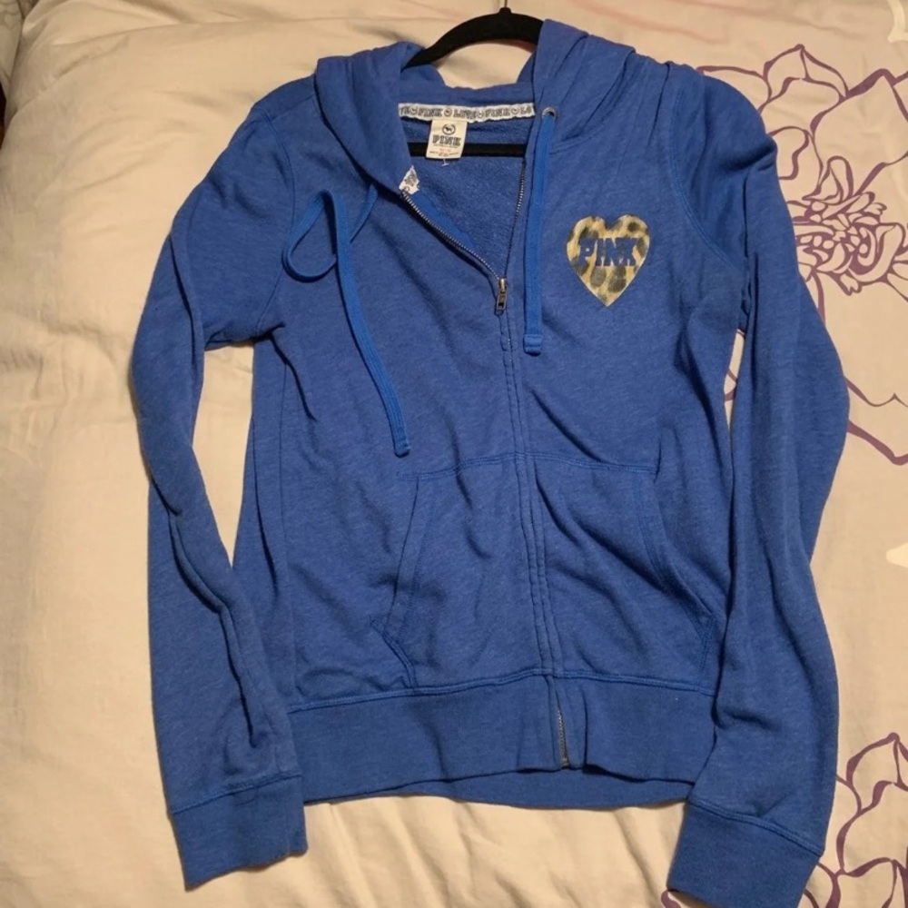 Pink Leopard Logo Jacket